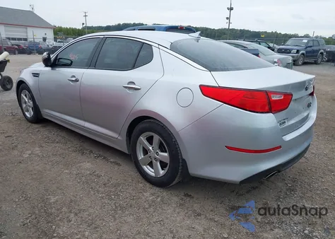 2015 Kia Optima Lx из США, поврежденный, VIN 5XXGM4A72FG510413